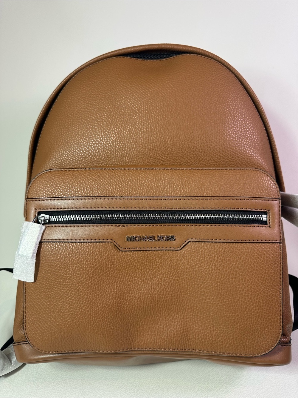 NEW Michael Kors Malone Leather Backpack Brown - Picture 4 of 8